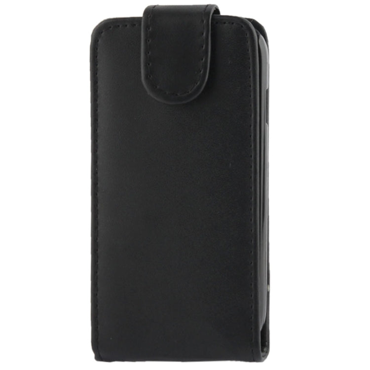 Vertical Flip Leather Case for Galaxy Trend Lite / S7392(Black)