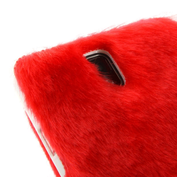Diamond Encrusted Winter Warm Fur Leather Case with Credit Card Slot & Holder for Galaxy Note III / N9000