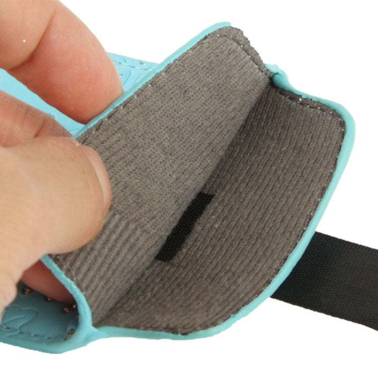 Diamond Palace Flower Pattern Leather Case Pocket Pouch Sleeve Bag with Pull Up Tab for Galaxy S IV / i9500 / i9300 / i9190