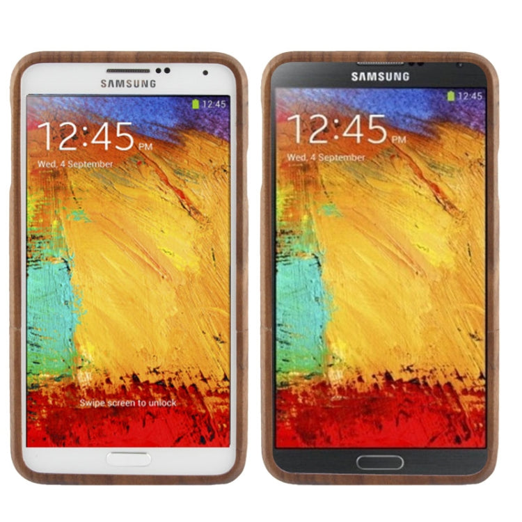 Black Pear Wood Material Case for Galaxy Note III / N9000