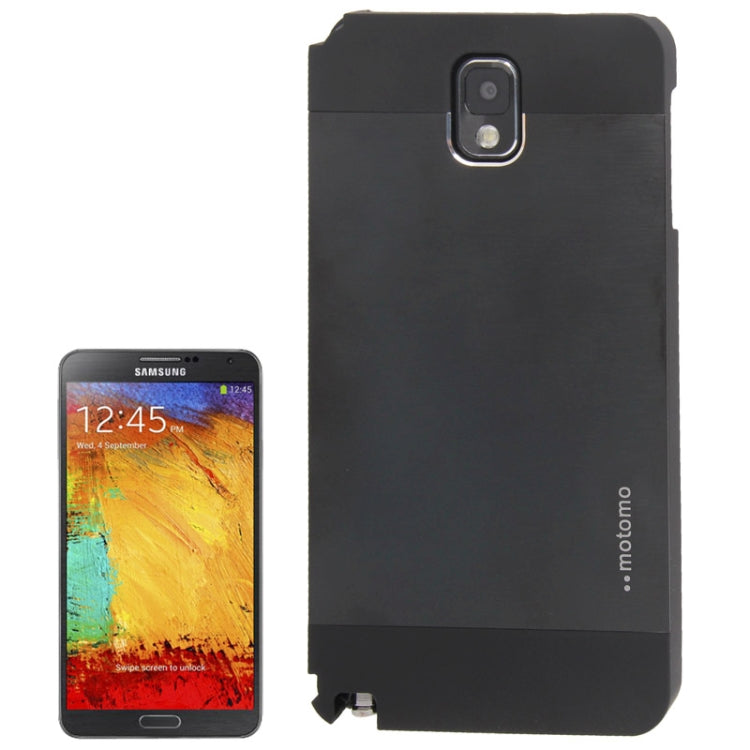 MOTOMO Metal Paste Skin Plastic Case for Galaxy Note III / N9000