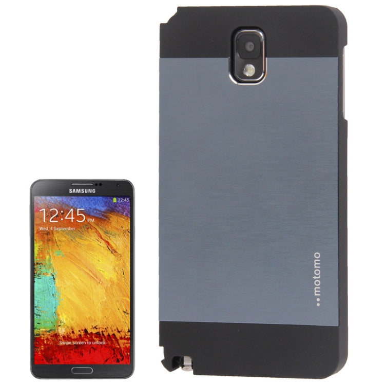 MOTOMO Metal Paste Skin Plastic Case for Galaxy Note III / N9000