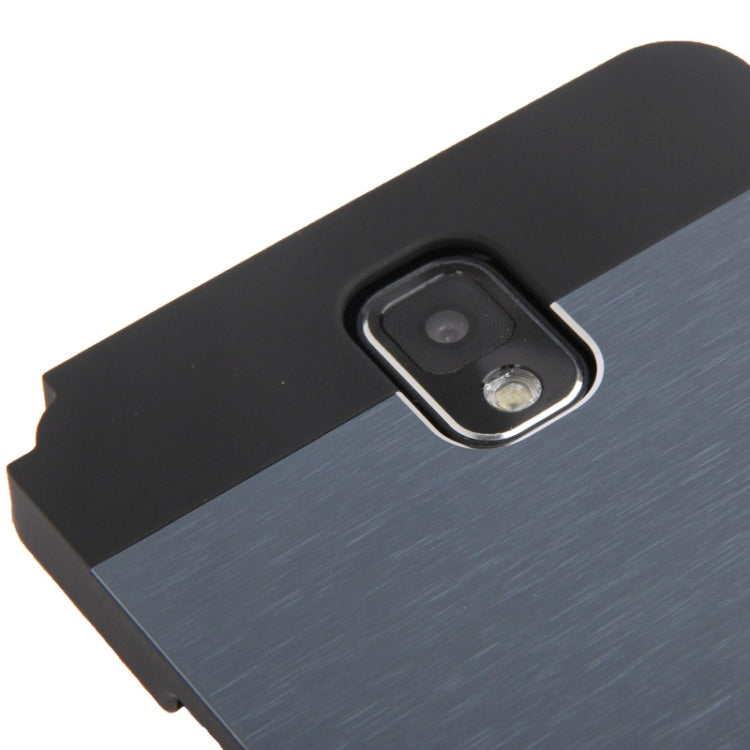 MOTOMO Metal Paste Skin Plastic Case for Galaxy Note III / N9000