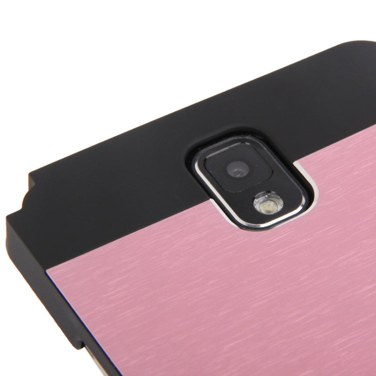MOTOMO Metal Paste Skin Plastic Case for Galaxy Note III / N9000