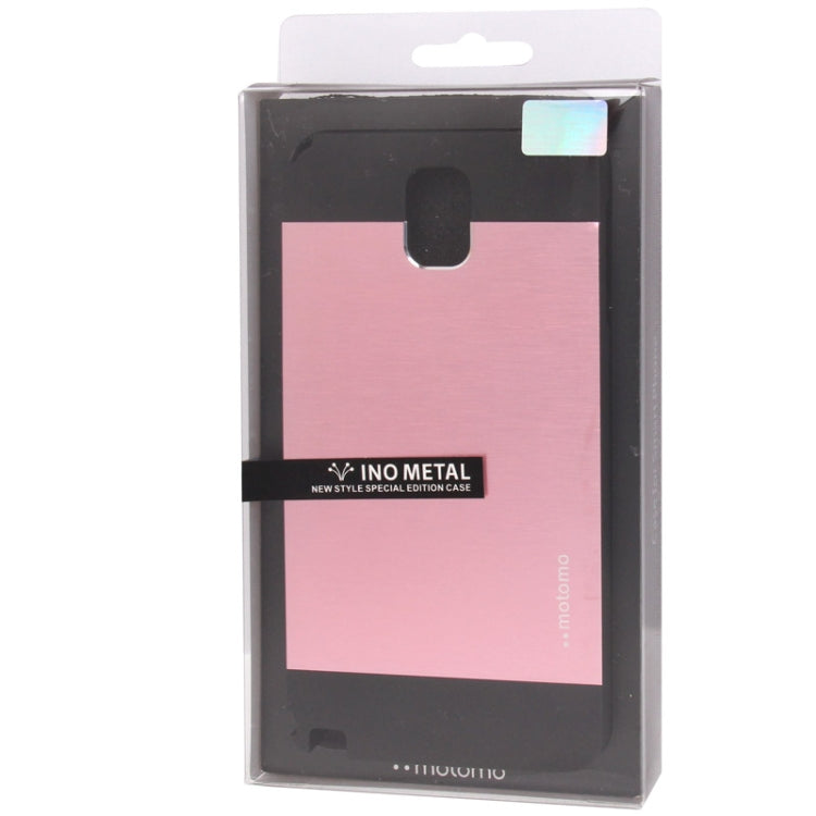 MOTOMO Metal Paste Skin Plastic Case for Galaxy Note III / N9000