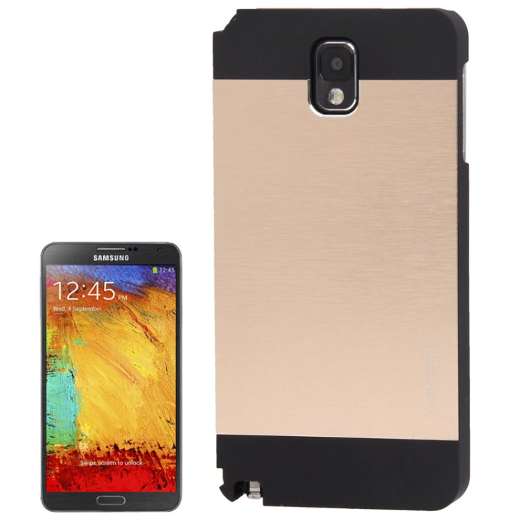 MOTOMO Metal Paste Skin Plastic Case for Galaxy Note III / N9000
