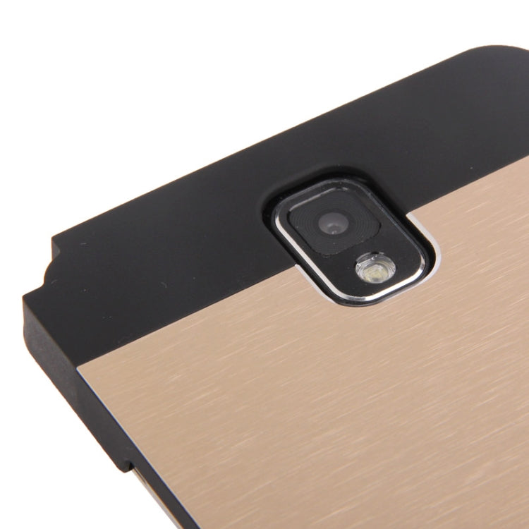 MOTOMO Metal Paste Skin Plastic Case for Galaxy Note III / N9000