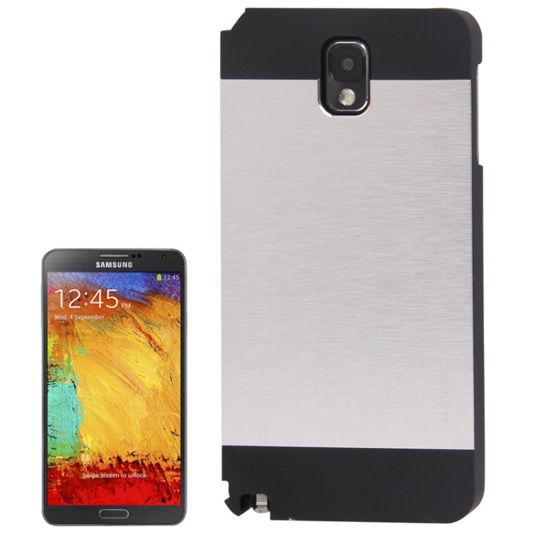 MOTOMO Metal Paste Skin Plastic Case for Galaxy Note III / N9000