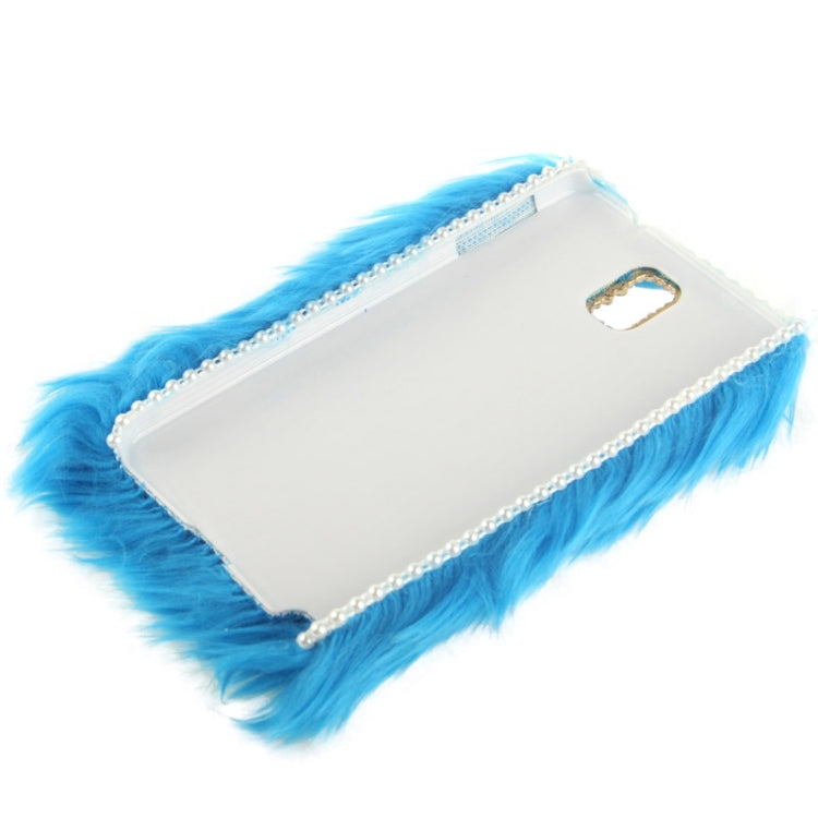 Diamond Encrusted Winter Warm Fur Plastic Case for Galaxy Note III / N9000