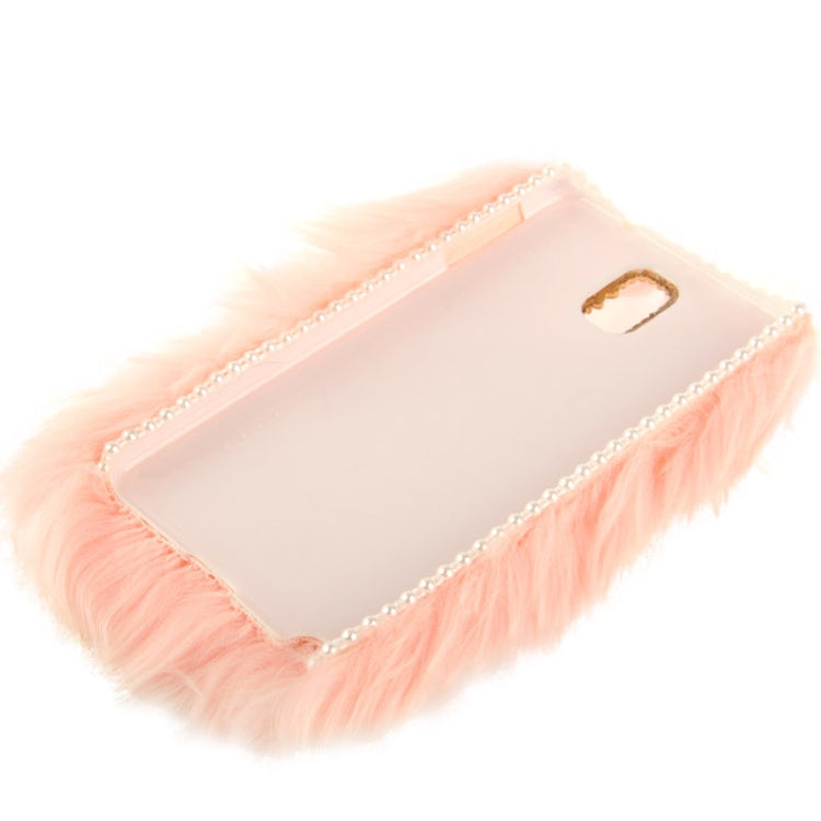 Diamond Encrusted Winter Warm Fur Plastic Case for Galaxy Note III / N9000