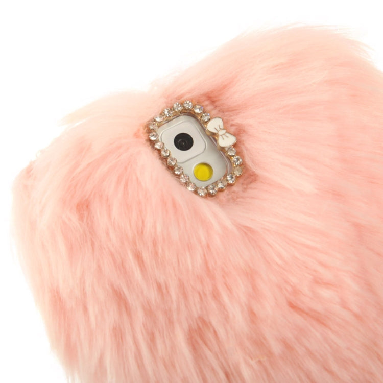 Diamond Encrusted Winter Warm Fur Plastic Case for Galaxy Note III / N9000