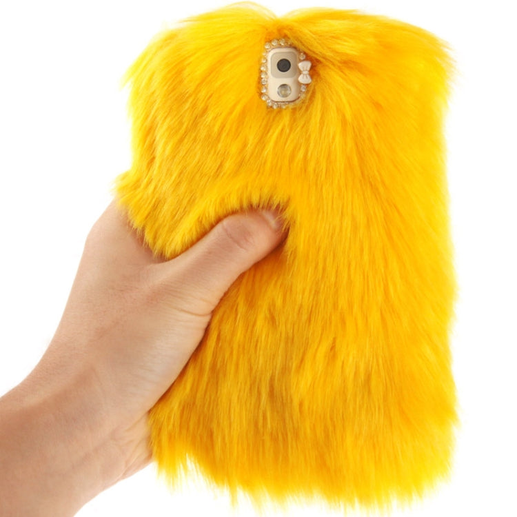 Diamond Encrusted Winter Warm Fur Plastic Case for Galaxy Note III / N9000