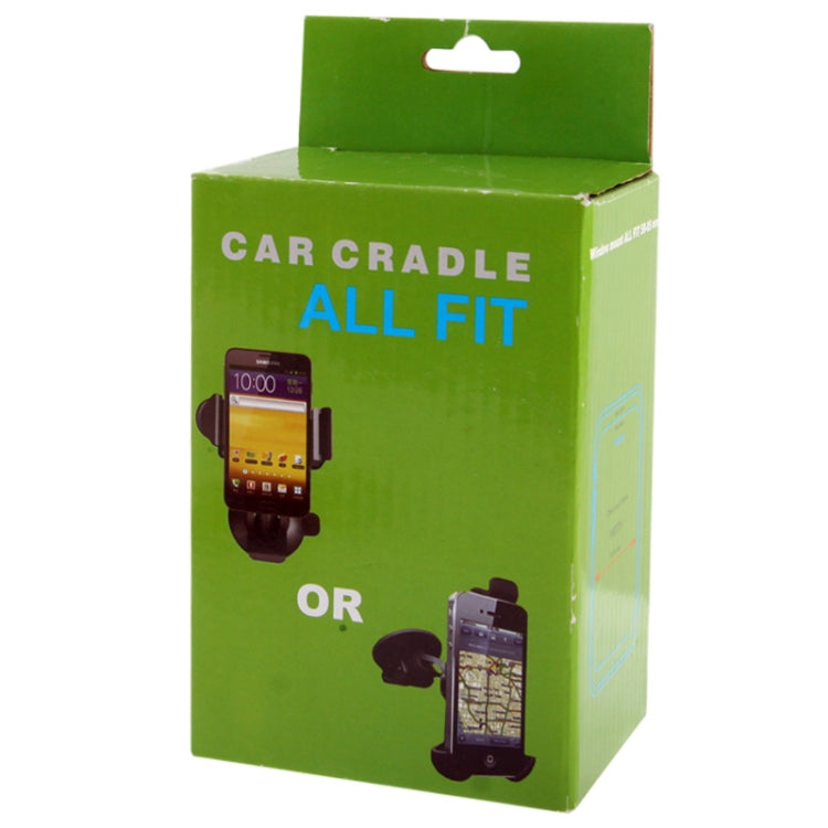 Universal Rotating Suction Cup Car Holder / Desktop Stand, For iPhone, Galaxy, Huawei, Xiaomi, Lenovo, Sony, LG, HTC and Other Smartphones