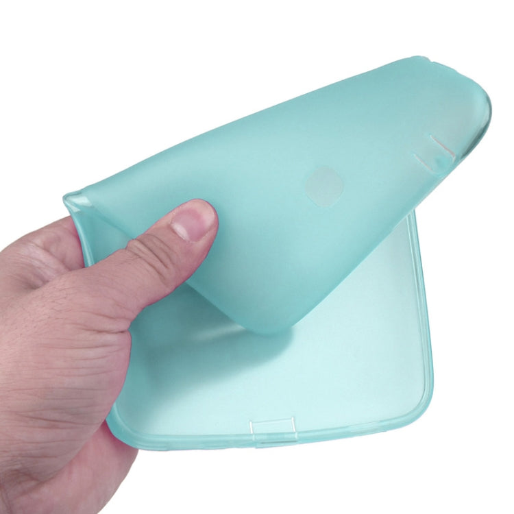 ENKAY Translucent TPU Protective Case with Anti-dust Plugs for Galaxy Tab 3 (7.0) T210 / T211 / P3200 / P3210(Green)