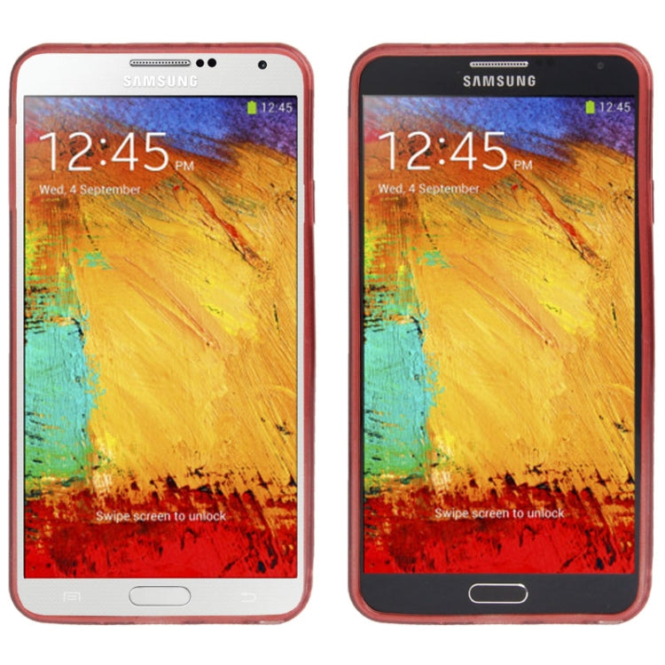 Brushed Texture TPU Protective Case for Galaxy Note III / N9000