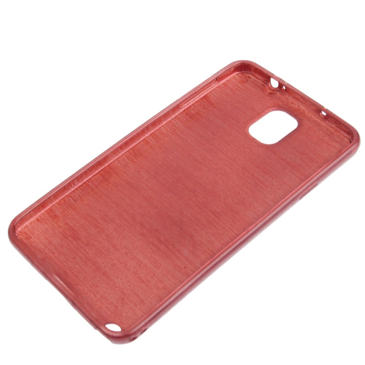 Brushed Texture TPU Protective Case for Galaxy Note III / N9000