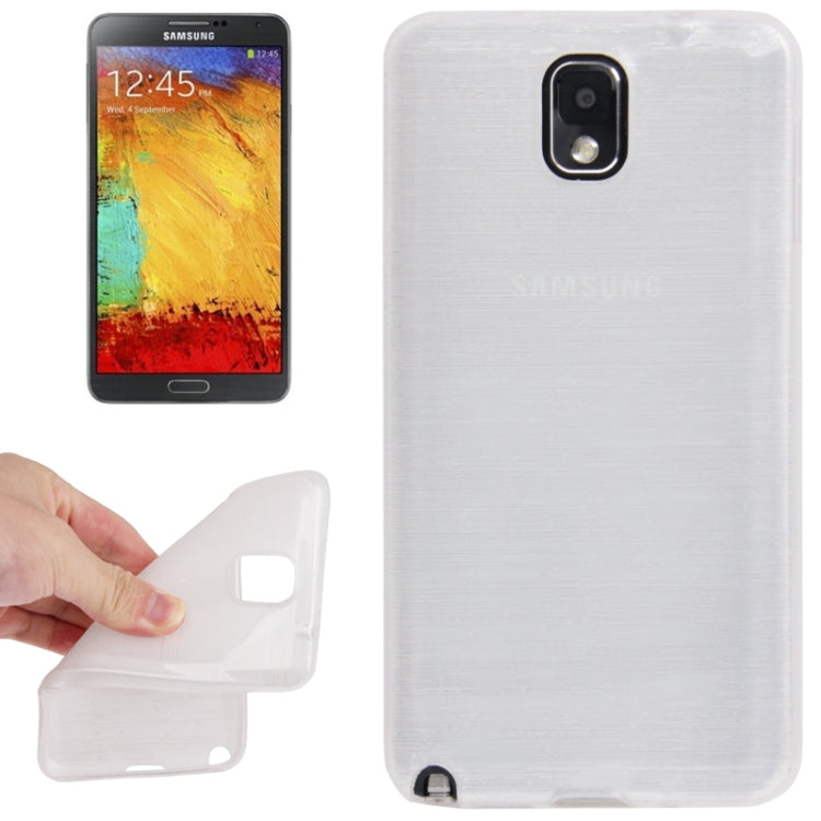 Brushed Texture TPU Protective Case for Galaxy Note III / N9000
