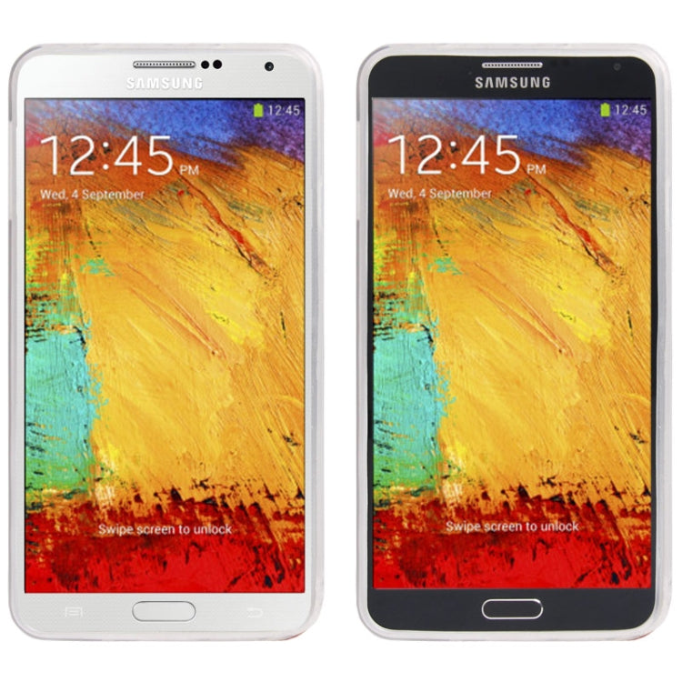 Brushed Texture TPU Protective Case for Galaxy Note III / N9000