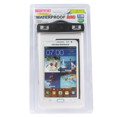 Universal Waterproof Bag with Strap & Armband for Galaxy Note / i9220 / N7000,Note LTE / N7005 / iPhone 4 & 4S / All Less than 5.3 inch Mobile Phone