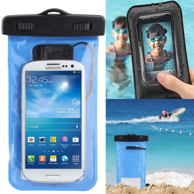 PX8 Highest Grade Flexible Waterproof / Dustproof Bag with Neck Strap & Earphone Cable, Suitable for Galaxy S5 / G900 / i9500 / i9300