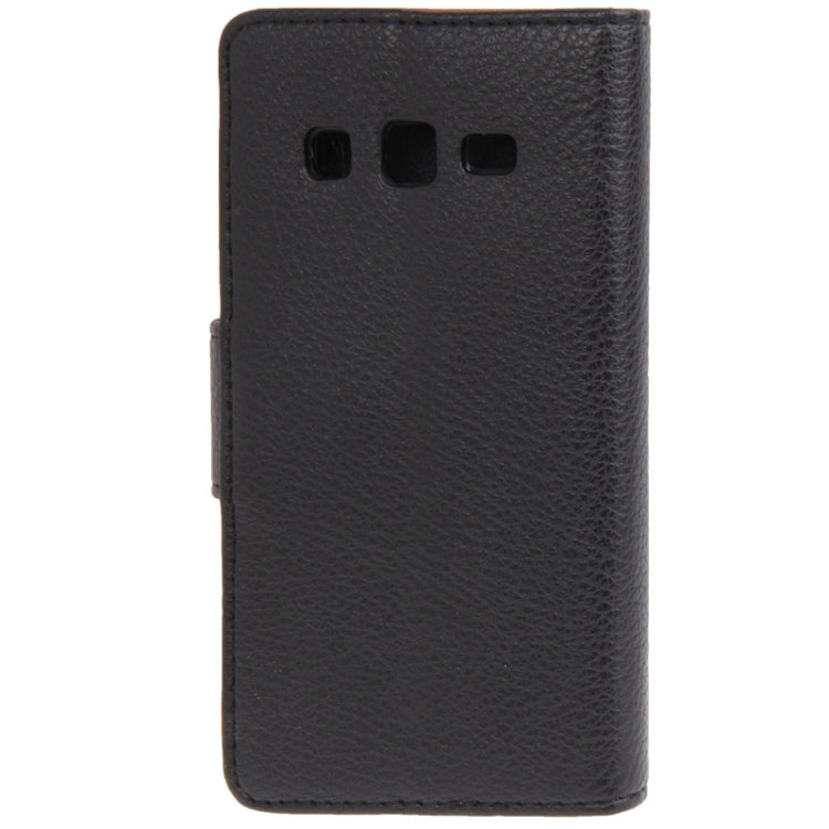 Litchi Texture Leather Case with Credit Card Slots & Holder for Galaxy Express 2 / G3815