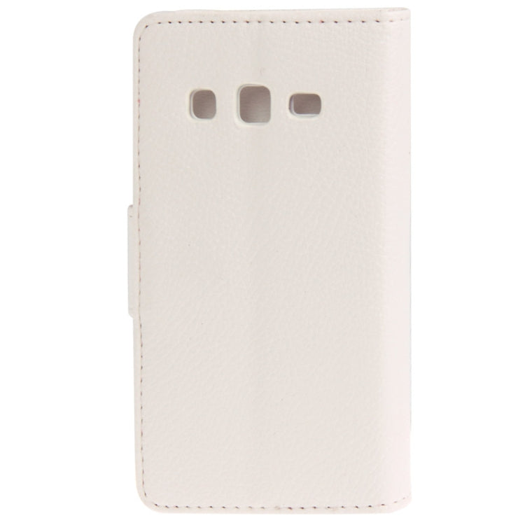 Litchi Texture Leather Case with Credit Card Slots & Holder for Galaxy Express 2 / G3815