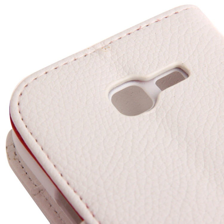 Litchi Texture Leather Case with Credit Card Slots & Holder for Galaxy Trend S7392