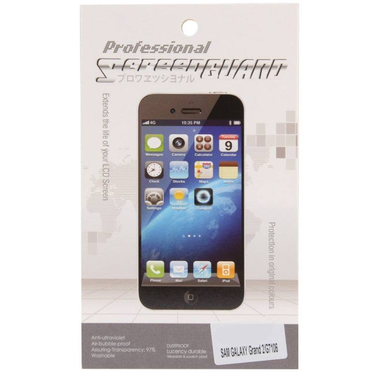 Screen Guard Taiwan Material Super Ultra Screen Protector for Galaxy Grand 2 / G7106,