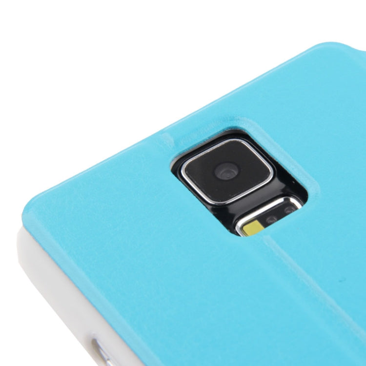 Crazy Horse Texture Flip Leather Case with Call Display ID & Holder for Galaxy S5 / G900