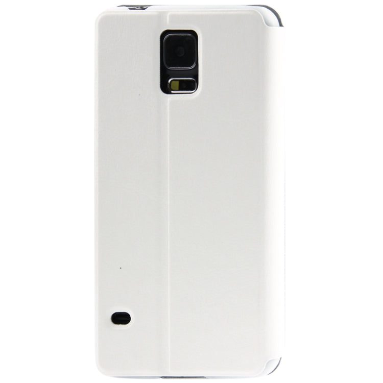 Crazy Horse Texture Flip Leather Case with Call Display ID & Holder for Galaxy S5 / G900