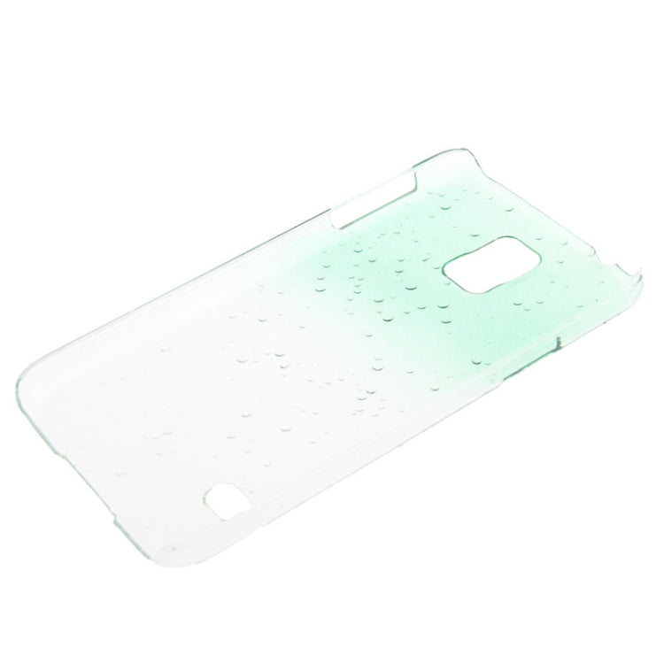 Gradient Color Series Raindrops Effect Transparent Plastic Case for Galaxy S5 / G900