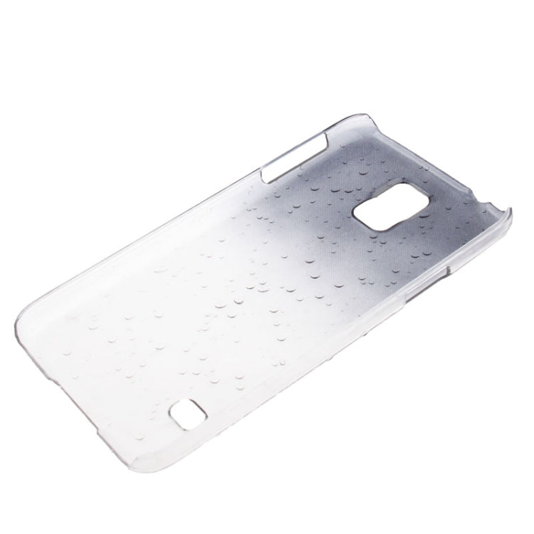 Gradient Color Series Raindrops Effect Transparent Plastic Case for Galaxy S5 / G900