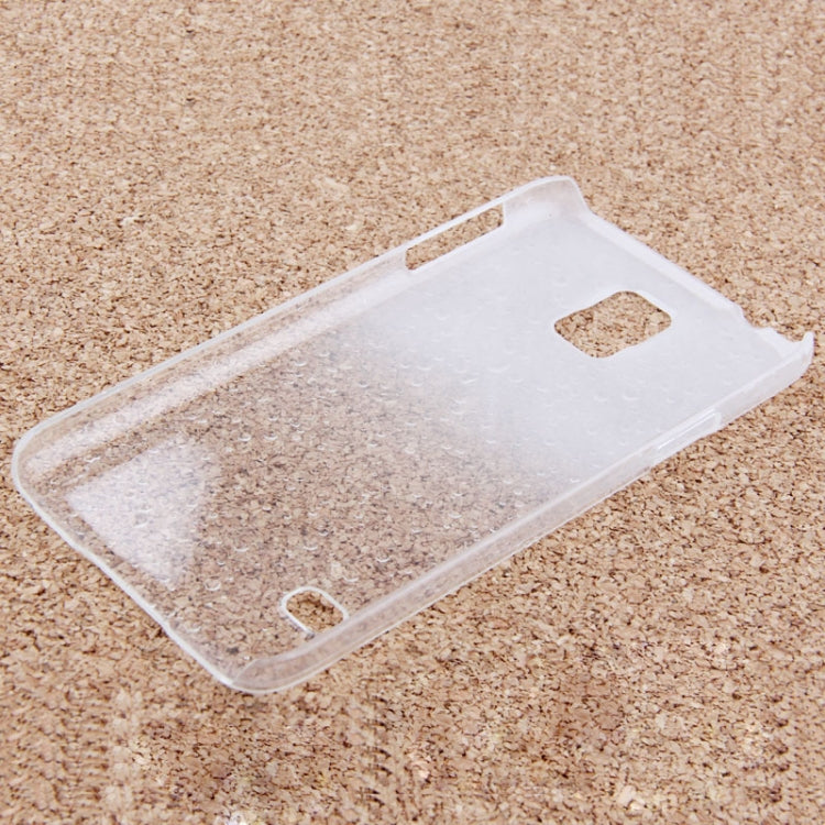 Gradient Color Series Raindrops Effect Transparent Plastic Case for Galaxy S5 / G900
