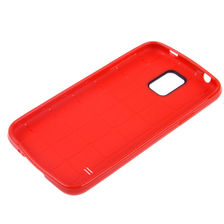 Official Design TPU with Leather Trim Case for Galaxy S5 / G900