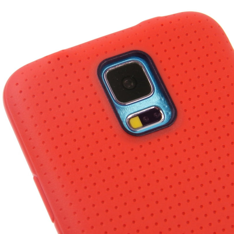 Official Design TPU with Leather Trim Case for Galaxy S5 / G900
