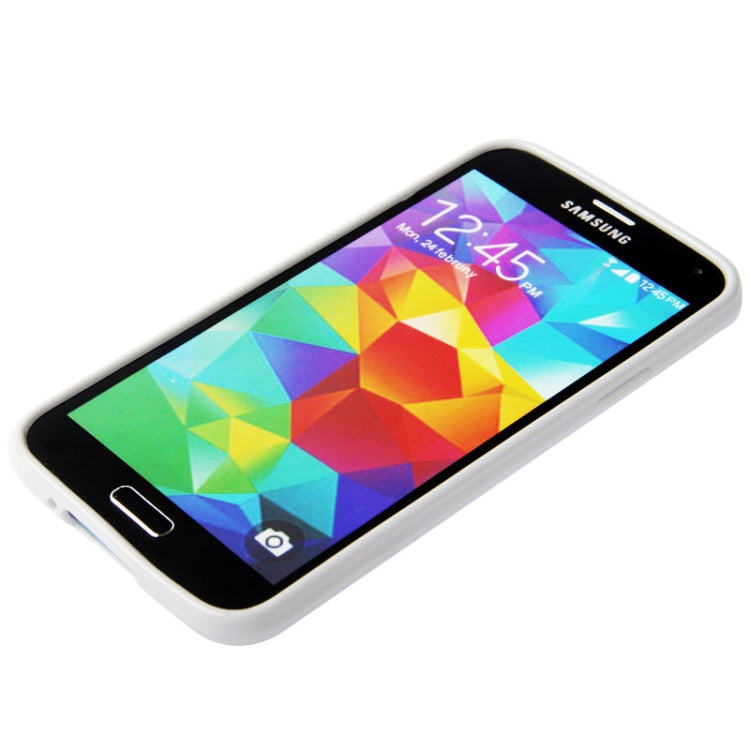 Official Design TPU with Leather Trim Case for Galaxy S5 / G900