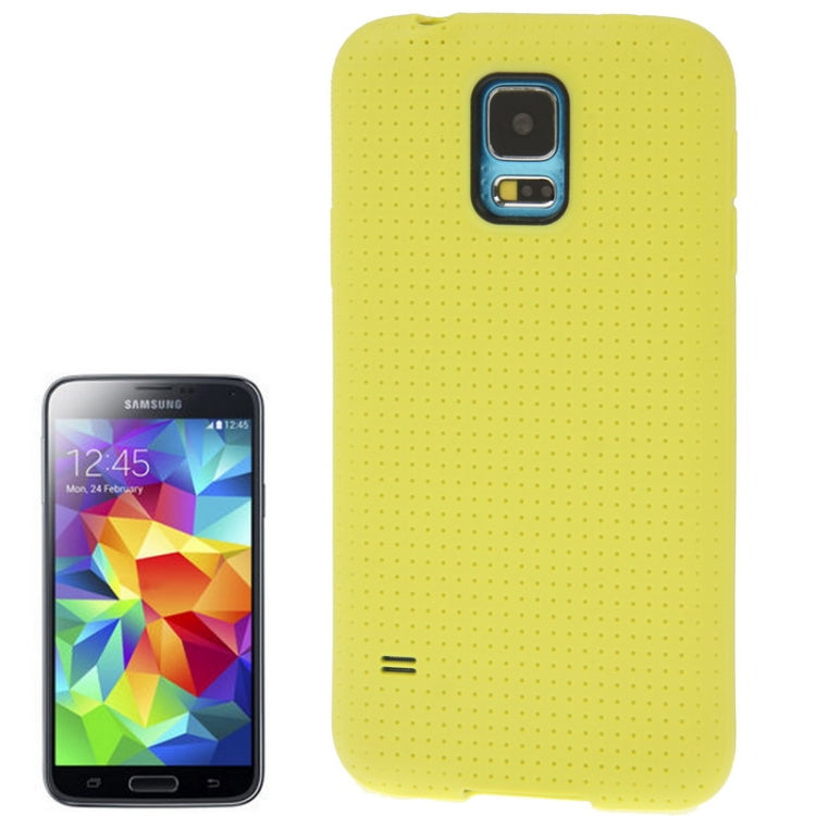 Official Design TPU with Leather Trim Case for Galaxy S5 / G900