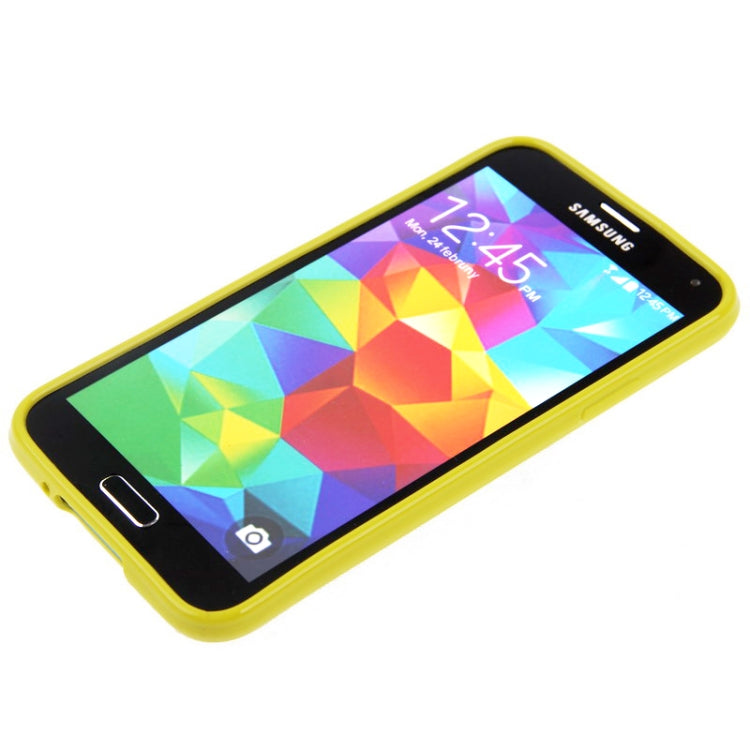 Official Design TPU with Leather Trim Case for Galaxy S5 / G900