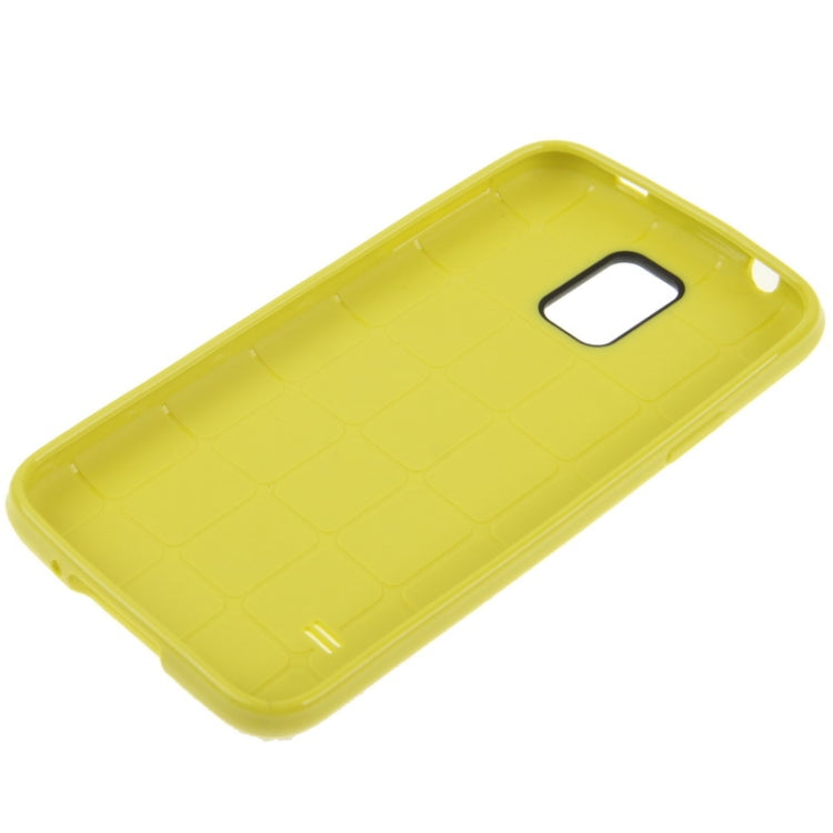 Official Design TPU with Leather Trim Case for Galaxy S5 / G900