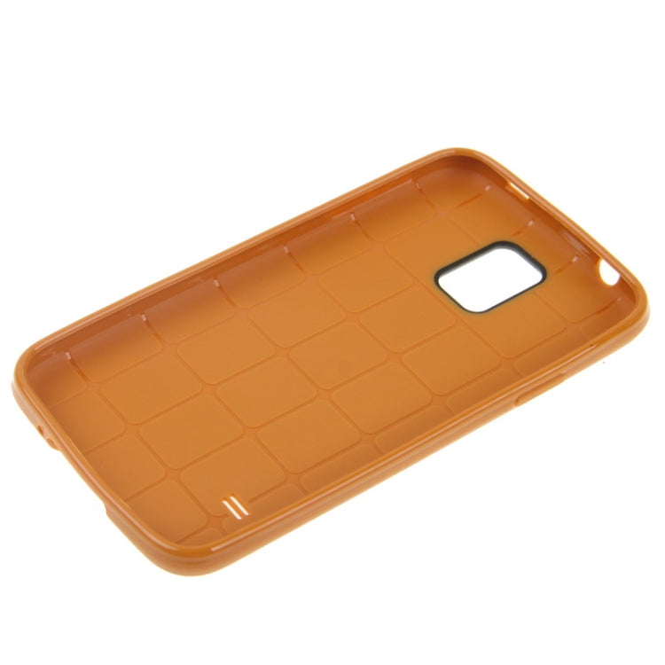 Official Design TPU with Leather Trim Case for Galaxy S5 / G900