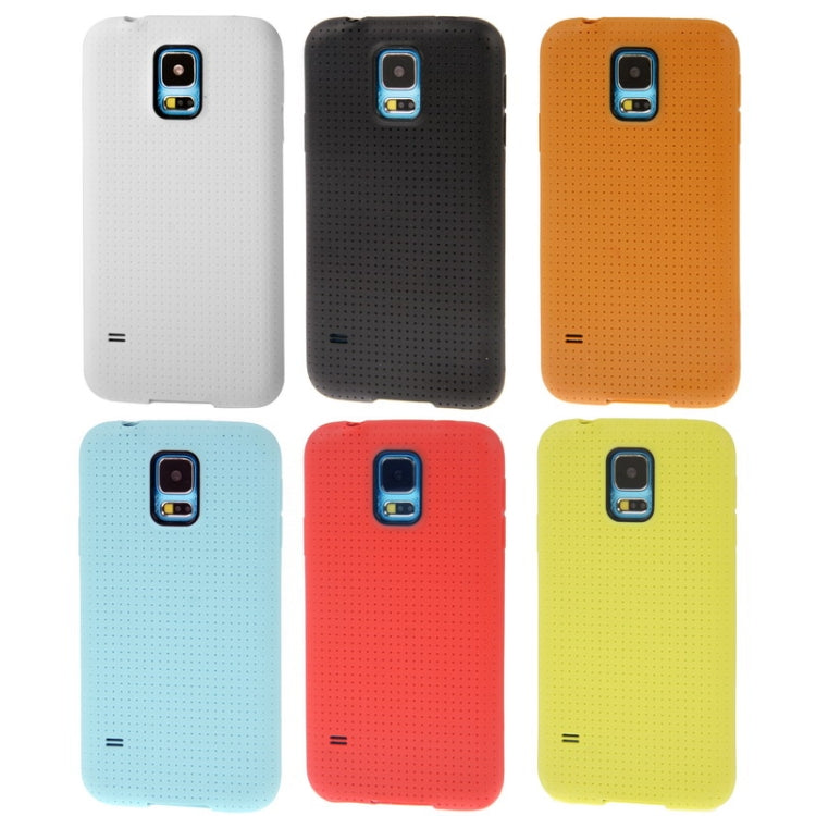 Official Design TPU with Leather Trim Case for Galaxy S5 / G900