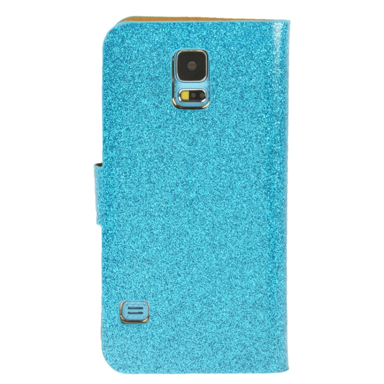 Horizontal Flip Leather Case with Credit Card Slots & Holder for Galaxy S5 / G900
