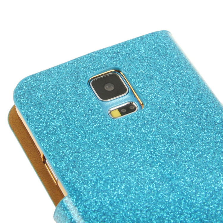 Horizontal Flip Leather Case with Credit Card Slots & Holder for Galaxy S5 / G900