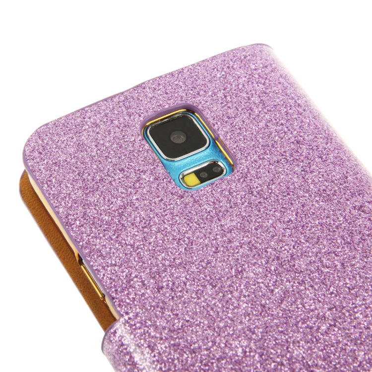 Horizontal Flip Leather Case with Credit Card Slots & Holder for Galaxy S5 / G900