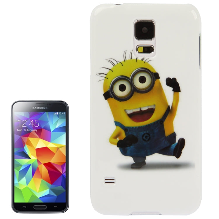 Despicable Me Style Minions Pattern Plastic Case for Galaxy S5 / G900