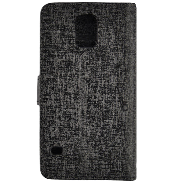 Oracle Texture Horizontal Flip Leather Case with Credit Card Slots & Holder for Galaxy S5 / G900