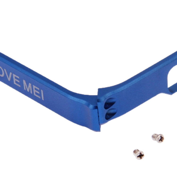 Ultra Light Detachable Premium Metal Frame with Screwdriver & Screw for Samsung S5 / G900 (Blue)