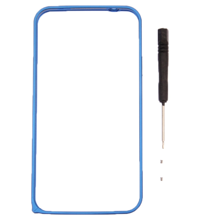 Ultra Light Detachable Premium Metal Frame with Screwdriver & Screw for Samsung S5 / G900 (Blue)