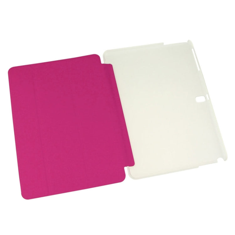 3-folding Toothpick Texture Leather Case with Holder for Galaxy Tab Pro 10.1 / T520