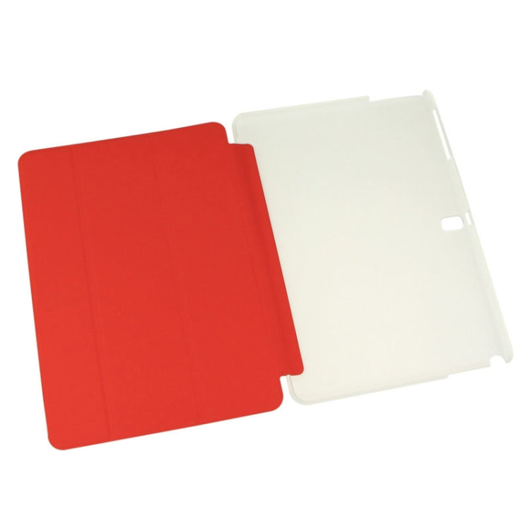 3-folding Toothpick Texture Leather Case with Holder for Galaxy Tab Pro 10.1 / T520